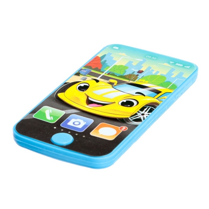 Телефон музыкальный «Супер тачка», звук, цвет синий Телефон музыкальный «Супер тачка», звук, цвет синий