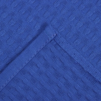 Полотенце "Доляна" цв. электрик 35х60 см, 100% хл., крупная вафля 220 г/м2