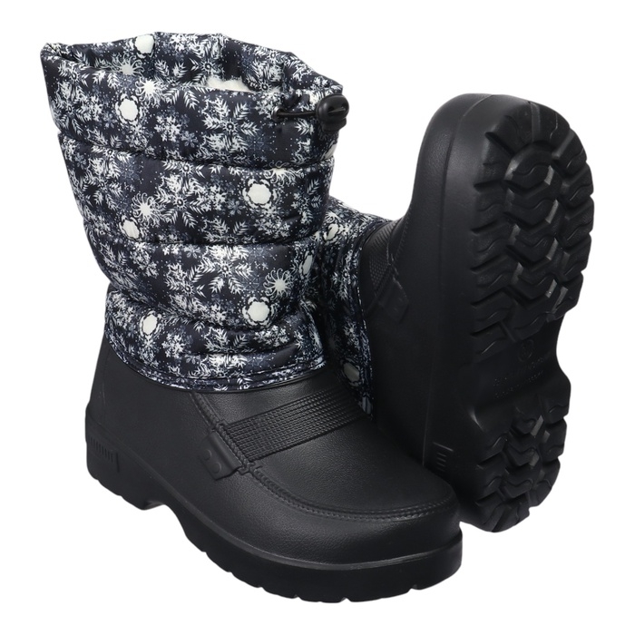 Сапоги женские комбинированные с фиксатором., иск. мех, цвет МИКС, до -25&deg;, С-38.350Б, размер 37