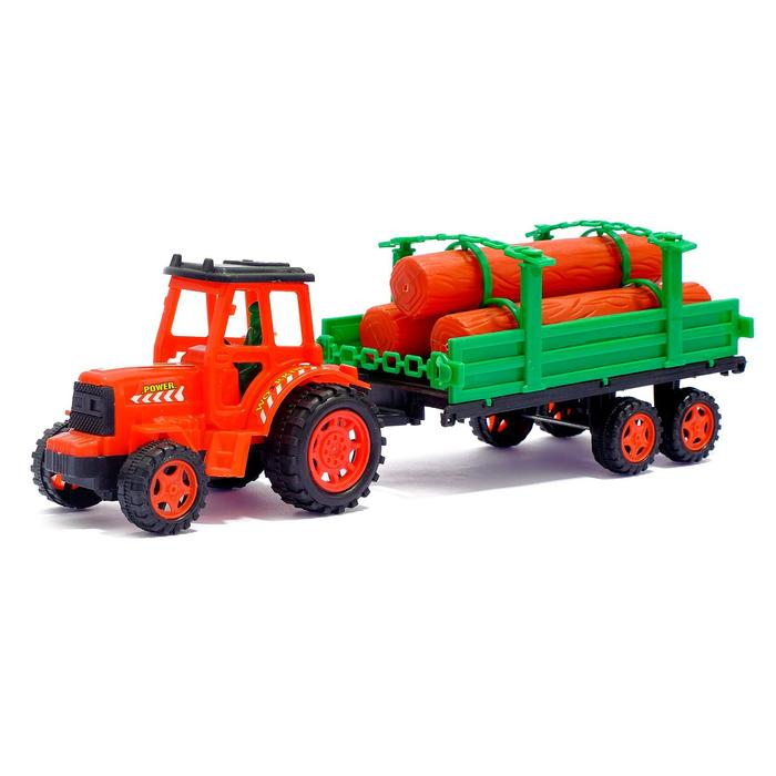 Трактор инерционный &laquo;Лесовоз&raquo;, МИКС