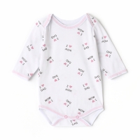 Боди детское с длинным рукавом, цвет белый, рост 74