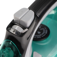 Утюг Sakura SA-3070 CGR, 2400 Вт, керамическая подошва, 320 мл, анти-накипь, бирюзовый Утюг Sakura SA-3070 CGR, 2400 Вт, керамическая подошва, 320 мл, анти-накипь, бирюзовый