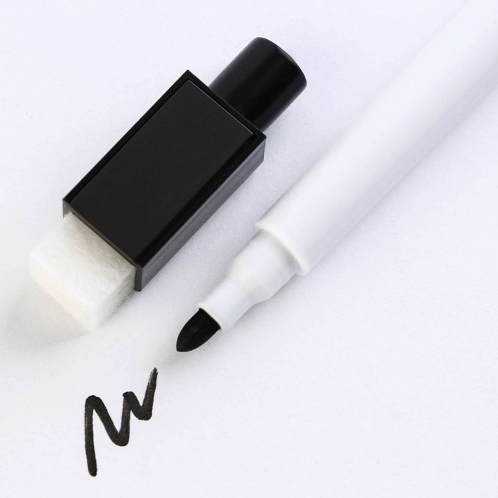 Магнитный планер А4 и стирающийся маркер "Единорог"