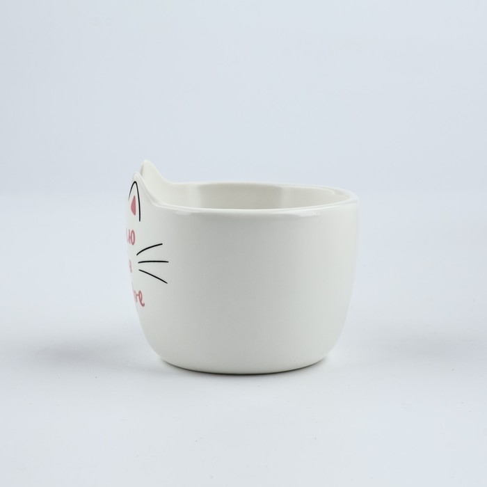 Набор "Люблю тебя и кофе", кружка 200 мл., блюдечко