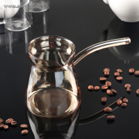 Турка стеклянная &laquo;Арабика&raquo;, 300 мл, 19&times;9,5&times;10 см, цвет золотой