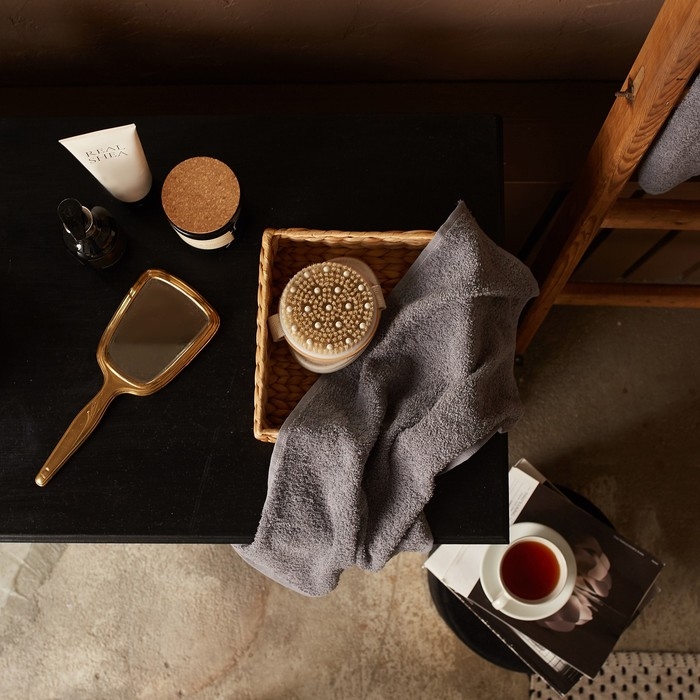 Полотенце махровое Экономь и Я 30х60 см, цвет серый, 100% хлопок, 350 гр/м2 Полотенце махровое Экономь и Я 30х60 см, цвет серый, 100% хлопок, 350 гр/м2