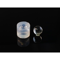 Силиконовый молд шарика, d-25 мм, h-23 мм Силиконовый молд шарика, d-25 мм, h-23 мм