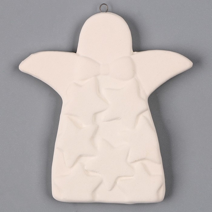 Новый год! Ёлочное украшение под раскраску &laquo;Ангел со звездами&raquo;, с подвесом