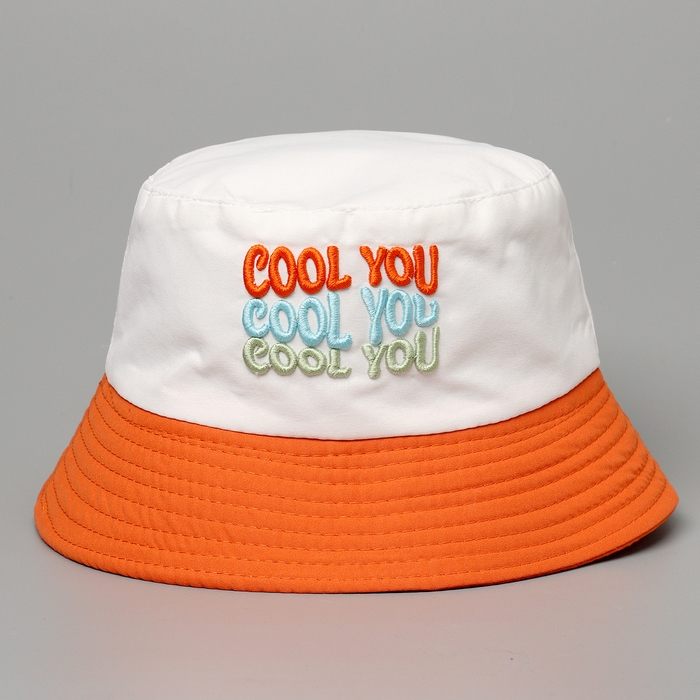 Панама детская для девочки Cool, цвет белый, р-р 54