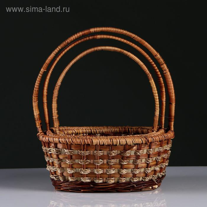 Набор корзин, 3 шт, 31&times;26&times;12/37, 26&times;22&times;11/34, 23&times;18&times;9/30 см, ротанг