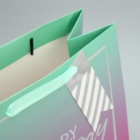 Пакет подарочный, упаковка, Happy Birthday, 30.5 х 25 х 12.5 см