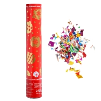 Новогодняя хлопушка пневматическая «Золотые шарики», 30 см, на новый год Новогодняя хлопушка пневматическая «Золотые шарики», 30 см, на новый год