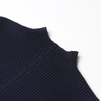 Свитер для девочек, цвет тёмно-синий, рост 152-158 см