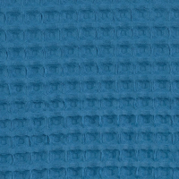 Полотенце вафельное банное Этель "Boho" 67*140 см, цв. синий, 100% хл, 290 гр/м2