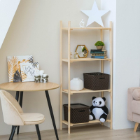 Стеллаж деревянный, 73&times;30&times;160см