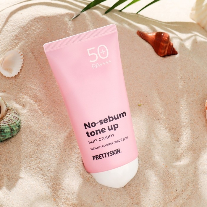 Тонизирующий солнцезащитный крем,PrettySkin No Sebum Tone Up Sun Cream SPF50+PA, 70 мл