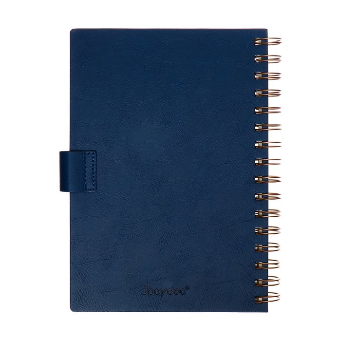 Органайзер на гребне, А5, 80л, клетка, обл.кожзам, с хлястиком, синий Органайзер на гребне, А5, 80л, клетка, обл.кожзам, с хлястиком, синий