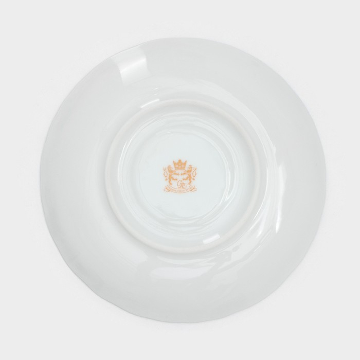 Чайный сервиз на 6 персон &laquo;Рококо. Гуси&raquo;, 12 предметов: чашка 220 мл, блюдце d=15,5 см