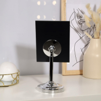 Зеркало настольное, зеркальная поверхность 13 &times; 16 см, цвет серебристый