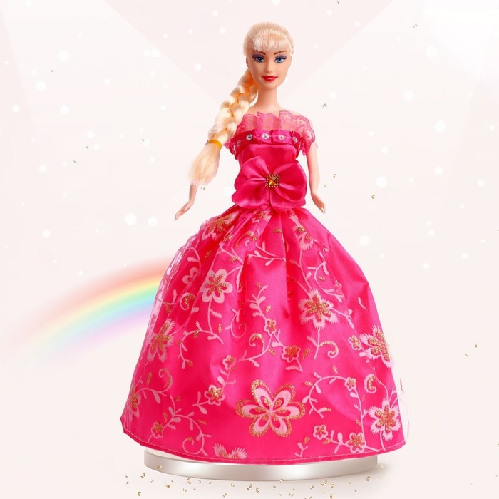Кукла-модель &laquo;Лиза&raquo; в платье, МИКС