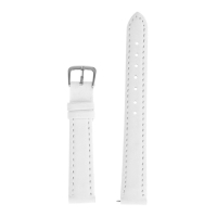 Ремешок для часов "Соломон", 14 мм, натуральная кожа, l-18 см, белый Ремешок для часов "Соломон", 14 мм, натуральная кожа, l-18 см, белый