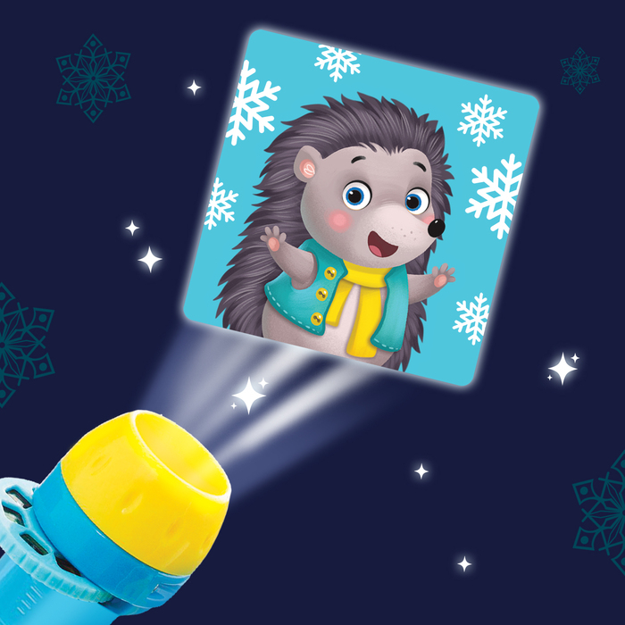 Игровой набор с проектором &laquo;Новогодние истории&raquo; свет, 3 сказки