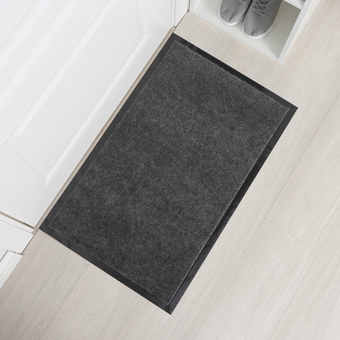 Коврик влаговпитывающий Tuff, 50&times;80 см, цвет серый