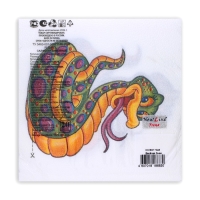 Новогодние салфетки бумажные New Line Fresco &laquo;Весёлая змея&raquo; 2 слоя, 33х33 см, 20 шт