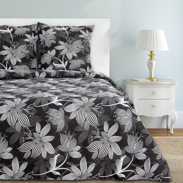 Постельное бельё Этель 1,5 сп &laquo;Сумерки&raquo; 143х215 см, 150х214 см, 70х70 см-2 шт, 100% хлопок,бязь