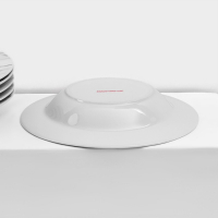 Набор керамической посуды Доляна «Мрамор», 24 предмета: тарелки d=19/21/24 см, чайная пара 200 мл, цвет серый Набор керамической посуды Доляна «Мрамор», 24 предмета: тарелки d=19/21/24 см, чайная пара 200 мл, цвет серый