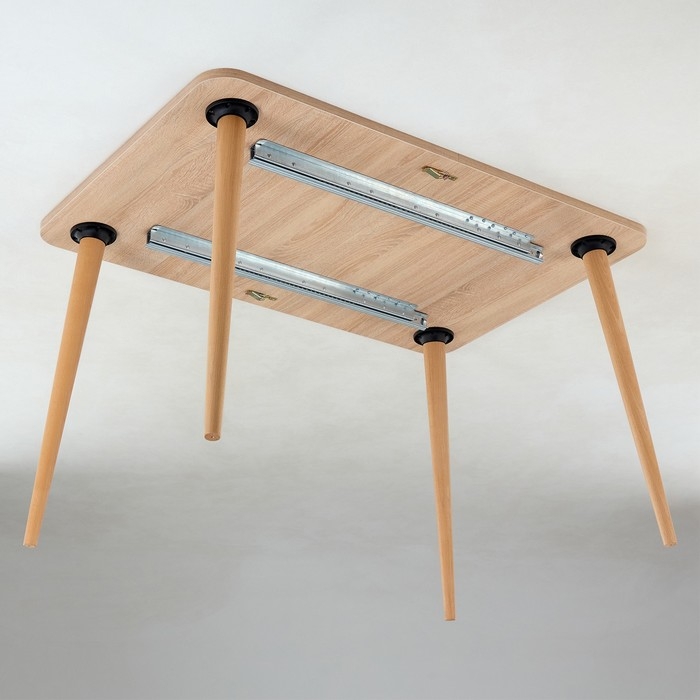 Стол раскладной прямоугольный, 800х1200/1650х755, Дуб сонома