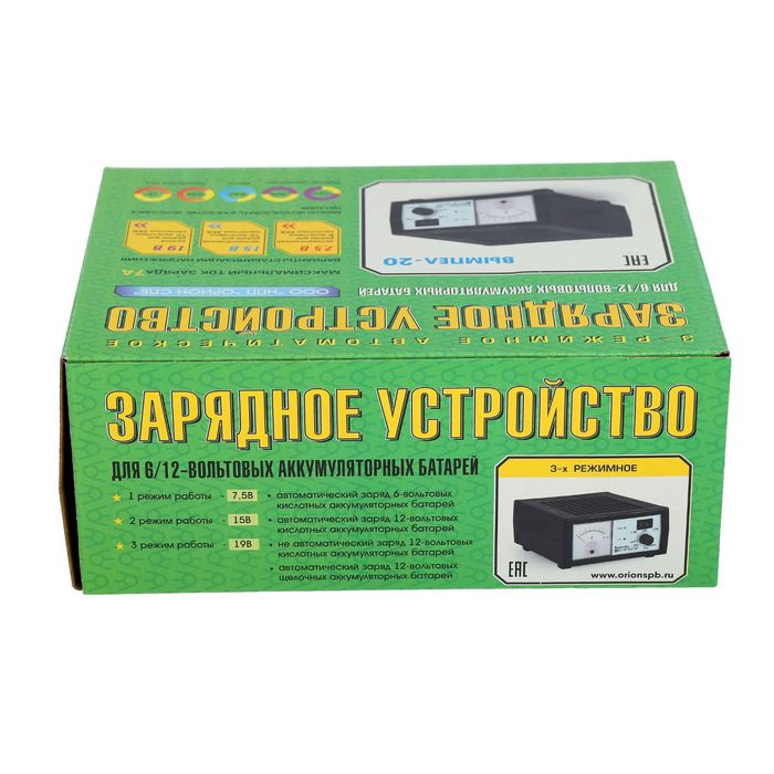 Зарядное устройство АКБ Зарядное устройство АКБ "Вымпел-20", 0.6-7 А, 6/12 В