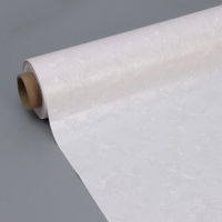 Клеёнка на стол «Орнамент», на тканевой основе, рулон 20 метров, ширина 137 см, толщина 0,25 мм, цвет белый Клеёнка на стол «Орнамент», на тканевой основе, рулон 20 метров, ширина 137 см, толщина 0,25 мм, цвет белый