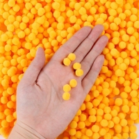 Набор деталей для декора &laquo;Бомбошки&raquo;, набор 5000 шт., размер 1 шт. &mdash; 1 см, цвет жёлтый