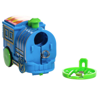 Железная дорога &laquo;Забавное путешествие&raquo;, 2 паровоза, работает от батареек