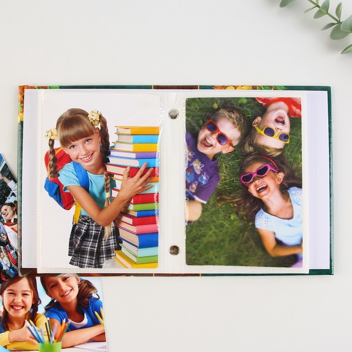 Фотоальбом на выпускной в твердой обложке &laquo;Самый лучший класс&raquo; 36 фото