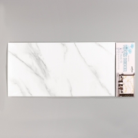 Панель самоклеящаяся 60*30см мрамор белый Панель самоклеящаяся 60*30см мрамор белый
