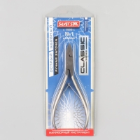 Кусачки педикюрные, прямое лезвие, двойная пружина, 11,5 см, длина лезвия - 14 мм, на блистере, цвет серебристый, АТ-1207 Кусачки педикюрные, прямое лезвие, двойная пружина, 11,5 см, длина лезвия - 14 мм, на блистере, цвет серебристый, АТ-1207