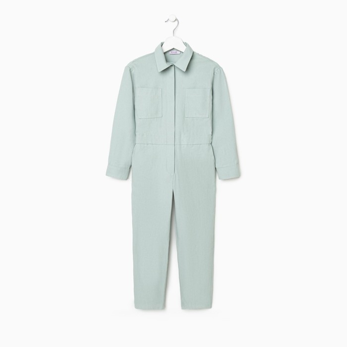 Комбинезон для девочки MINAKU: Casual collection KIDS цвет мятный, рост 146