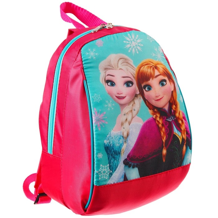 Рюкзак детский, отдел на молнии, 20 х 13 х 26 см «Анна и Эльза», Холодное сердце, МИКС Рюкзак детский, отдел на молнии, 20 х 13 х 26 см «Анна и Эльза», Холодное сердце, МИКС