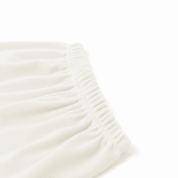 Костюм (шорты и футболка) Крошка Я Plushy, р. 74-80 см, молочный