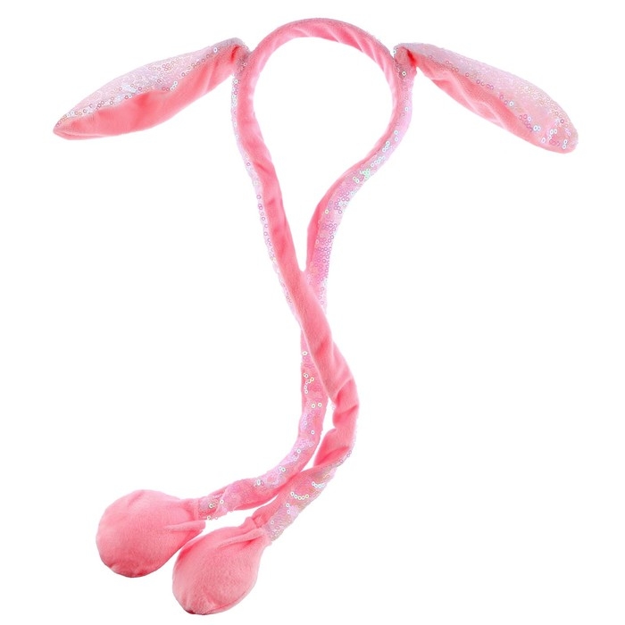 Карнавальный ободок &laquo;Зайка&raquo;, поднимаются ушки