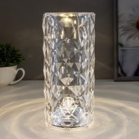 Настольная лампа "Хрустальный замок" LED 1Вт 4000К USB сенсорный 9х9х21.5 см RISALUX Настольная лампа "Хрустальный замок" LED 1Вт 4000К USB сенсорный 9х9х21.5 см RISALUX