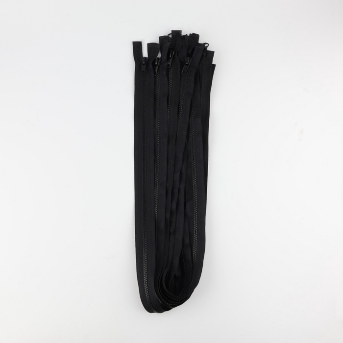 Молния &laquo;Трактор&raquo;, №5, разъёмная, 2 бегунка, замки автомат, 85 см, цвет чёрный, цена за 1 штуку