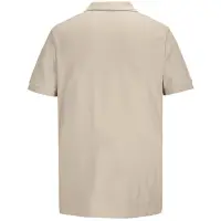 Рубашка поло унисекс Pacific, бежевая (льняная), размер XL Рубашка поло унисекс Pacific, бежевая (льняная), размер XL
