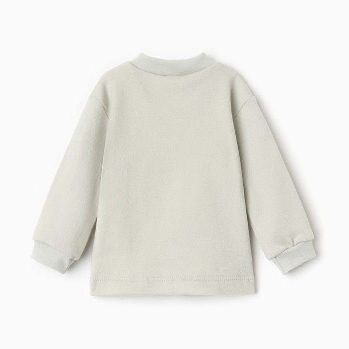 Кофточка детская, цвет пепельный, рост 56 см