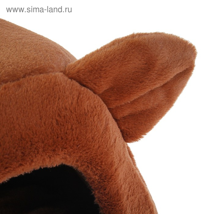 Домик Домик "Норка" для животных, 28 х 28 х 35 см, плюш, микс цветов