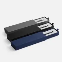 Футляр Nomi для 1 ручки, темно-синий Футляр Nomi для 1 ручки, темно-синий