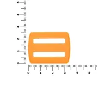 Пряжка &mdash; регулятор ремня Fermo, оранжевый неон