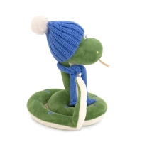 Новый год! Мягкая игрушка «Змей Сёма», в синей шапке, 20 см Новый год! Мягкая игрушка «Змей Сёма», в синей шапке, 20 см